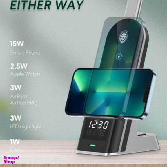 شارژر بی سیم گرین لاین (Green Lion) مدل GN7IN1WC15WBK