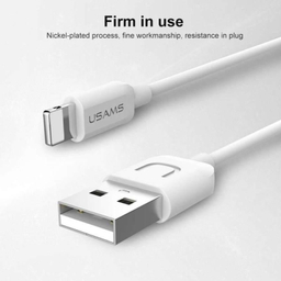 کابل تبدیل USB به لایتنینگ یوسمز (Usams) مدل US-SJ097S طول 1 متر
