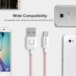 کابل تبدیل USB به لایتنینگ یوسمز (Usams) مدل US-SJ097S طول 1 متر