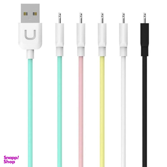 کابل تبدیل USB به لایتنینگ یوسمز (Usams) مدل US-SJ097S طول 1 متر
