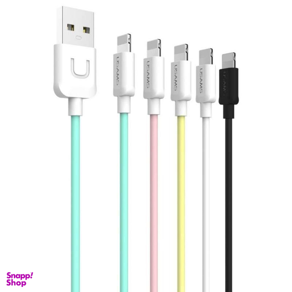 کابل تبدیل USB به لایتنینگ یوسمز (Usams) مدل US-SJ097S طول 1 متر
