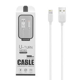 کابل تبدیل USB به لایتنینگ یوسمز (Usams) مدل US-SJ097S طول 1 متر