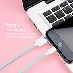 کابل تبدیل USB به لایتنینگ یوسمز (Usams) مدل US-SJ097S طول 1 متر