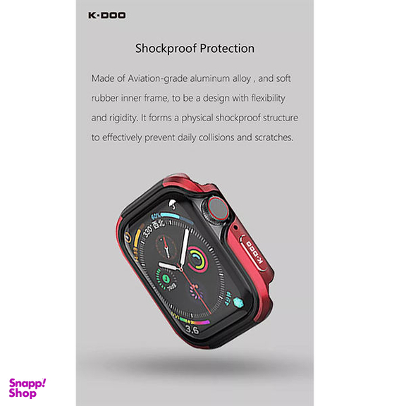 کاور کی-دوو (K-DOO) مدل Defender مناسب برای اپل واچ 41 میلی متری