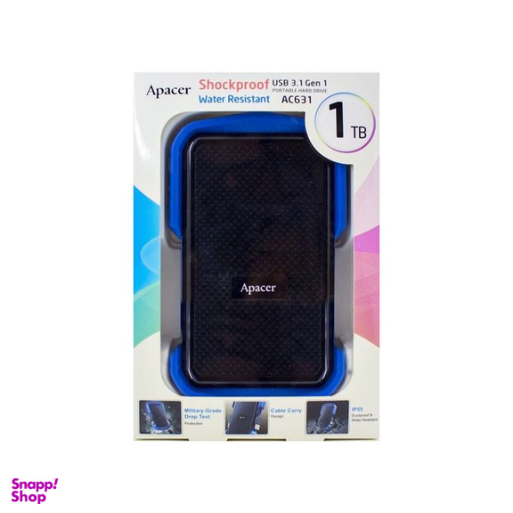 هارد اکسترنال اپیسر (Apacer) مدل Ac631 ظرفیت 2 ترابایت
