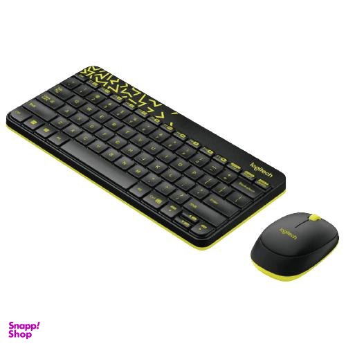کیبورد و ماوس بی سیم لاجیتک (Logitech) مدل MK240 Nano