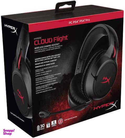 هدست بی سیم گیمینگ هایپرایکس (HyperX) مدل Cloud Flight Wireless -Black