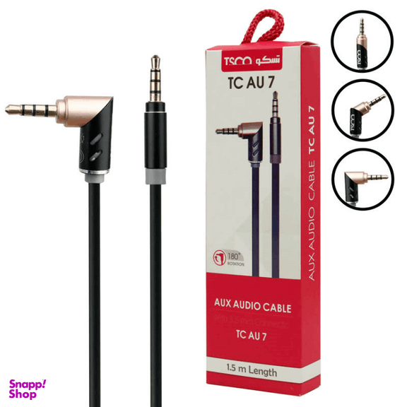کابل AUX تسکو مدل TC AU7 طول 1٫5 متر