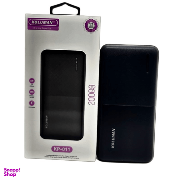پاور بانک کلومن (Koluman) مدل KP-011 ظرفیت 20000 میلی آمپر ساعت