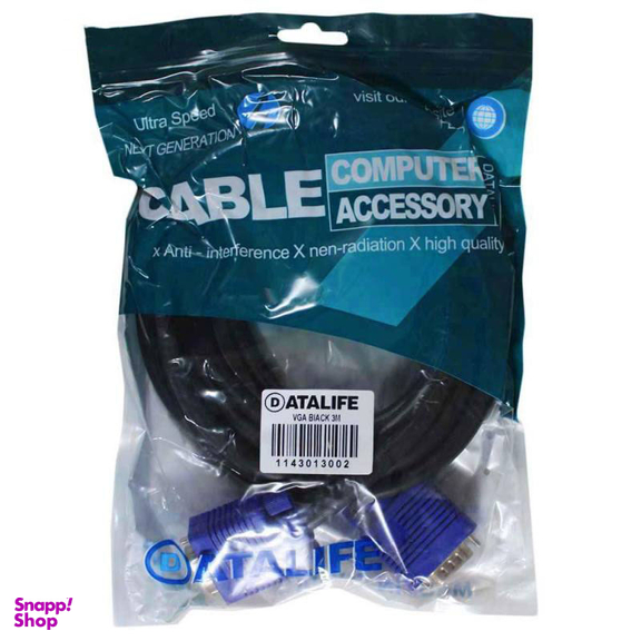 کابل VGA دیتالایف (Datalife) مدل DT-03 طول 3 متر