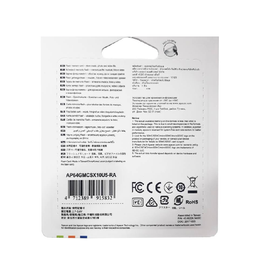 کارت حافظه MicroSDxc اپیسر مدل Ap64G کلاس 10 استاندارد Uhs-I U1 سرعت 85Mbps ظرفیت 64 گیگابایت