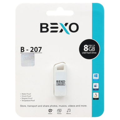 قلش مموری بکسو مدل B-207 ظرفیت 8 گیگابایت