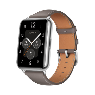 ساعت هوشمند هوآوی (Huawei) مدل Watch Fit 2 Classic Edition بند چرمی