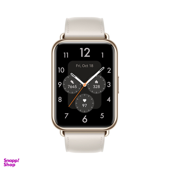 ساعت هوشمند هوآوی (Huawei) مدل Watch Fit 2 Classic Edition بند چرمی