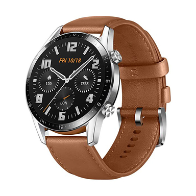 ساعت هوشمند هوآوی (Huawei) مدل Watch GT 2 LTN-B19 46 mm بند چرمی