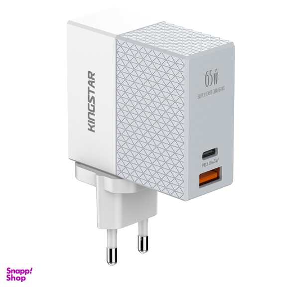 شارژر دیواری 65 وات کینگ استار مدل KW295PQ