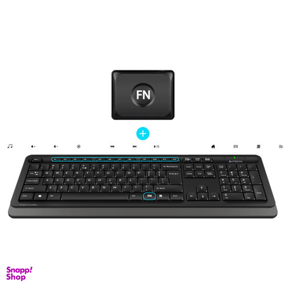 کیبورد ای فورتک (A4tech) مدل Fsyler FG1010