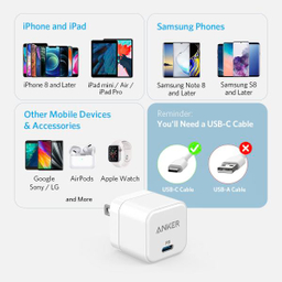 شارژر دیواری انکر مدل PowerPort III A2149 Cube