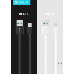 کابل تبدیل USB به USB-C سلبریت (Celebrat) مدل CB-09T طول 1 متر