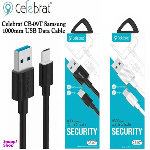 کابل تبدیل USB به USB-C سلبریت (Celebrat) مدل CB-09T طول 1 متر
