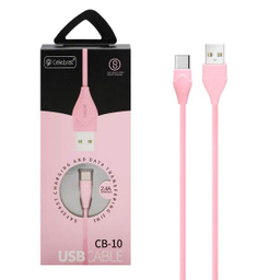کابل تبدیل USB به USB-C سلبریت (Celebrat) مدل CB-10 طول 1 متر