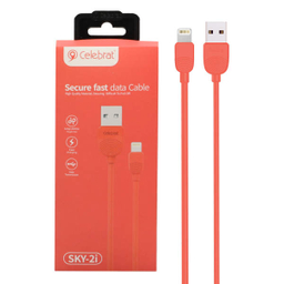 کابل تبدیل USB به لایتنینگ سلبریت (Celebrat) مدل SKY-2i طول 1 متر