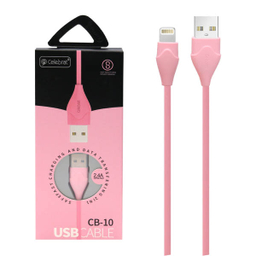 کابل تبدیل USB به لایتنینگ سلبریت (Celebrat) مدل CB-10 طول 1 متر