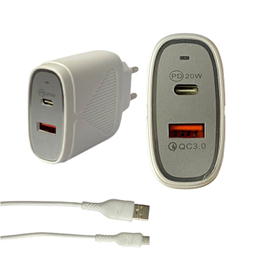 شارژر دیواری گلکسبیت (Galaxbit) مدل GCH28 همراه با کابل microUSB