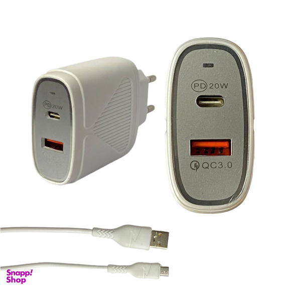 شارژر دیواری گلکسبیت (Galaxbit) مدل GCH28 همراه با کابل microUSB