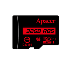 کارت حافظه microSDHC اپیسر مدل AP32G کلاس 10 استاندارد UHS-I U1 سرعت 85MBps ظرفیت 32 گیگابایت