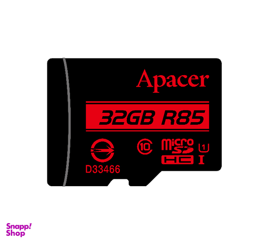 کارت حافظه microSDHC اپیسر مدل AP32G کلاس 10 استاندارد UHS-I U1 سرعت 85MBps ظرفیت 32 گیگابایت