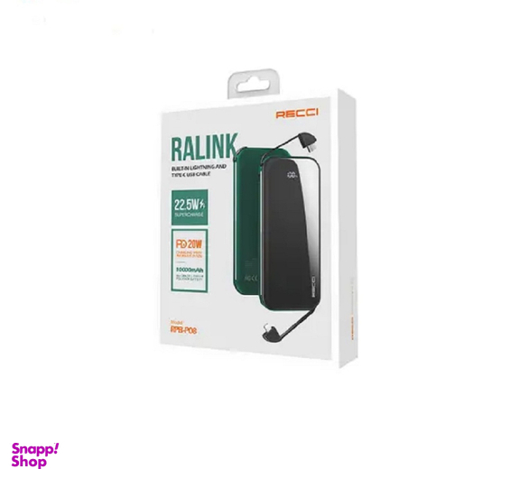 پاور بانک رسی (Recci) مدل RPB-P08