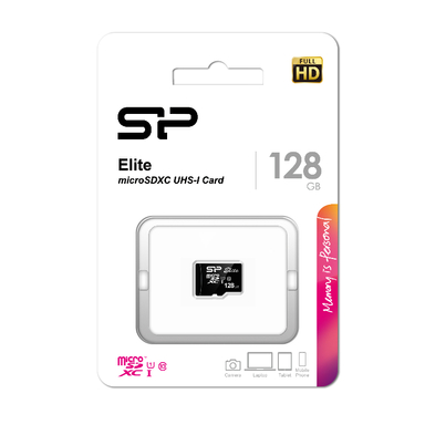 کارت حافظه سیلیکون پاور (Silicon Power) مدل Elite کلاس 10 ا ظرفیت 128 گیگابایت