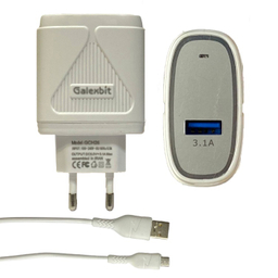 شارژر دیواری گلکسبیت (Galaxbit) مدل GCH26 همراه با کابل microUSB