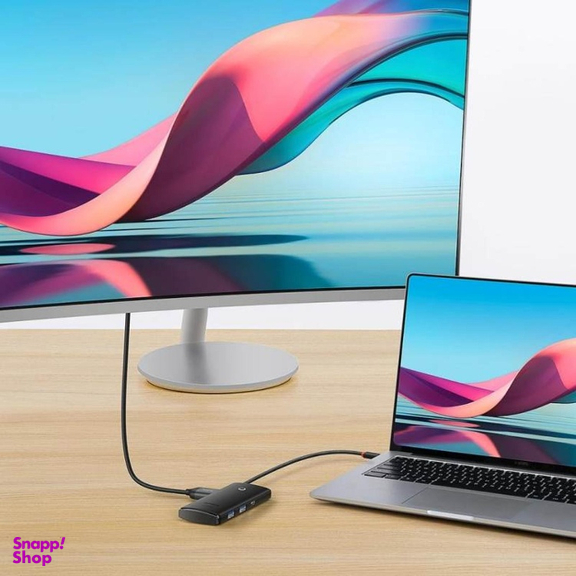 هاب 6 پورت Type-C بیسوس مدل BS-OH019