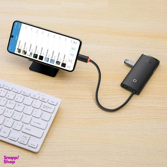 هاب 6 پورت Type-C بیسوس مدل BS-OH019