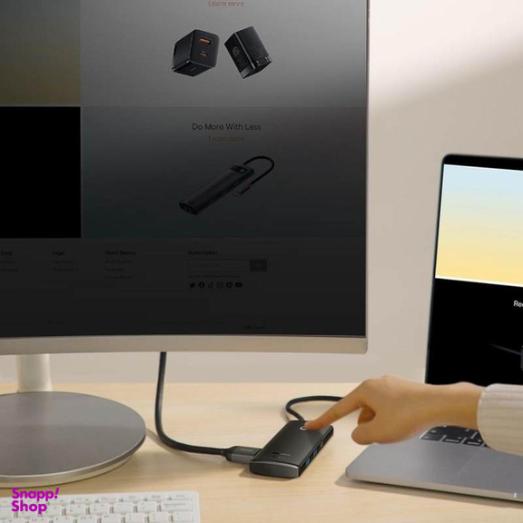 هاب 6 پورت Type-C بیسوس مدل BS-OH019