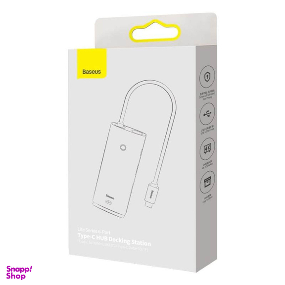هاب 6 پورت Type-C بیسوس مدل BS-OH019