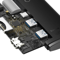 هاب 6 پورت Type-C بیسوس مدل BS-OH019