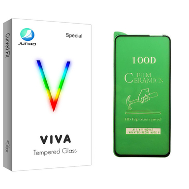 محافظ صفحه نمایش سرامیکی جانبو مدل Viva Glass مناسب گوشی شیایومی Redmi Note 9