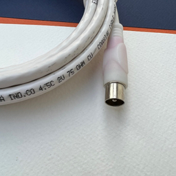 کابل آنتن مدل دو سر فیش نری اعتماد کابل البرز (Etemad Cable Alborz) کد WH طول 1 متر