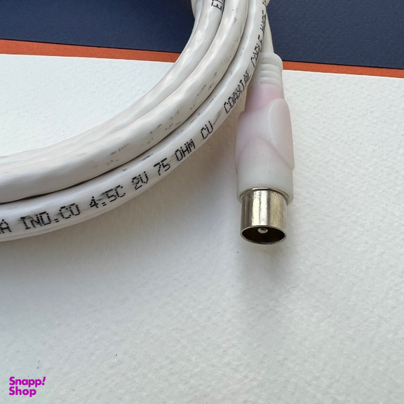 کابل آنتن مدل دو سر فیش نری اعتماد کابل البرز (Etemad Cable Alborz) کد WH طول 1 متر