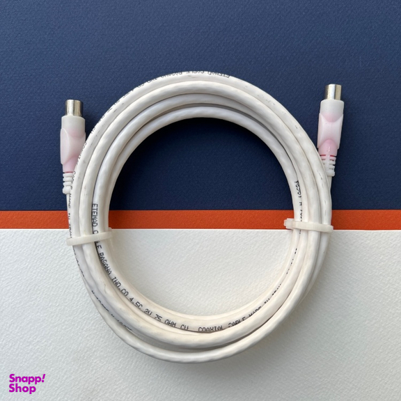 کابل آنتن مدل دو سر فیش نری اعتماد کابل البرز (Etemad Cable Alborz) کد WH طول 1 متر
