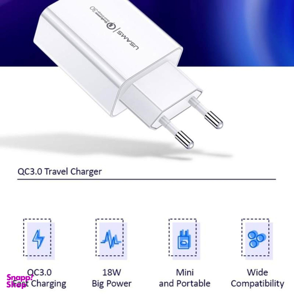 شارژر دیواری یوسمز (Usams) مدل US-CC083