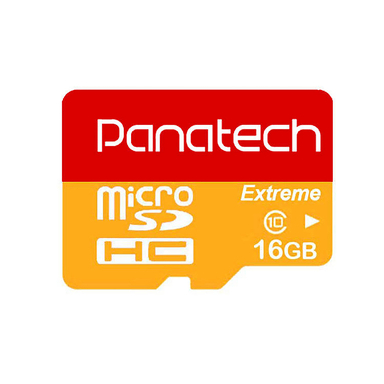 کارت حافظه‌ microSDHC پاناتک (Panatech) مدل Extreme کلاس 10 ظرفیت 16 گیگابایت استاندارد UHS-I U1