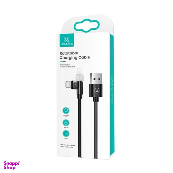 کابل تبدیل USB به لایتنینگ یوسمز (Usams) مدل US-SJ477 طول 1 متر