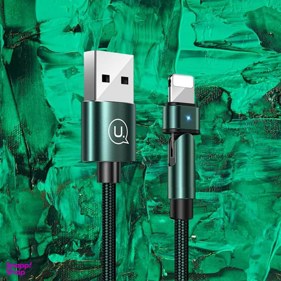 کابل تبدیل USB به لایتنینگ یوسمز (Usams) مدل US-SJ477 طول 1 متر