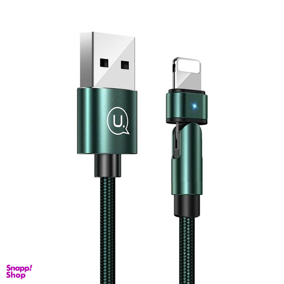 کابل تبدیل USB به لایتنینگ یوسمز (Usams) مدل US-SJ477 طول 1 متر