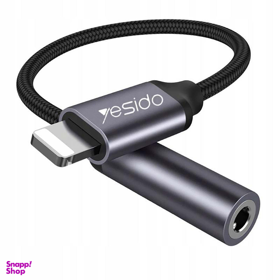 مبدل لایتنینگ به جک 3٫5 میلی متری یسیدو (Yesido) مدل YAU21