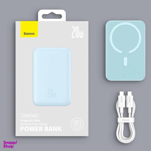شارژر همراه باسیوس (Baseus) مدل Magnetic Mini ظرفیت 10000 میلی آمپر ساعت